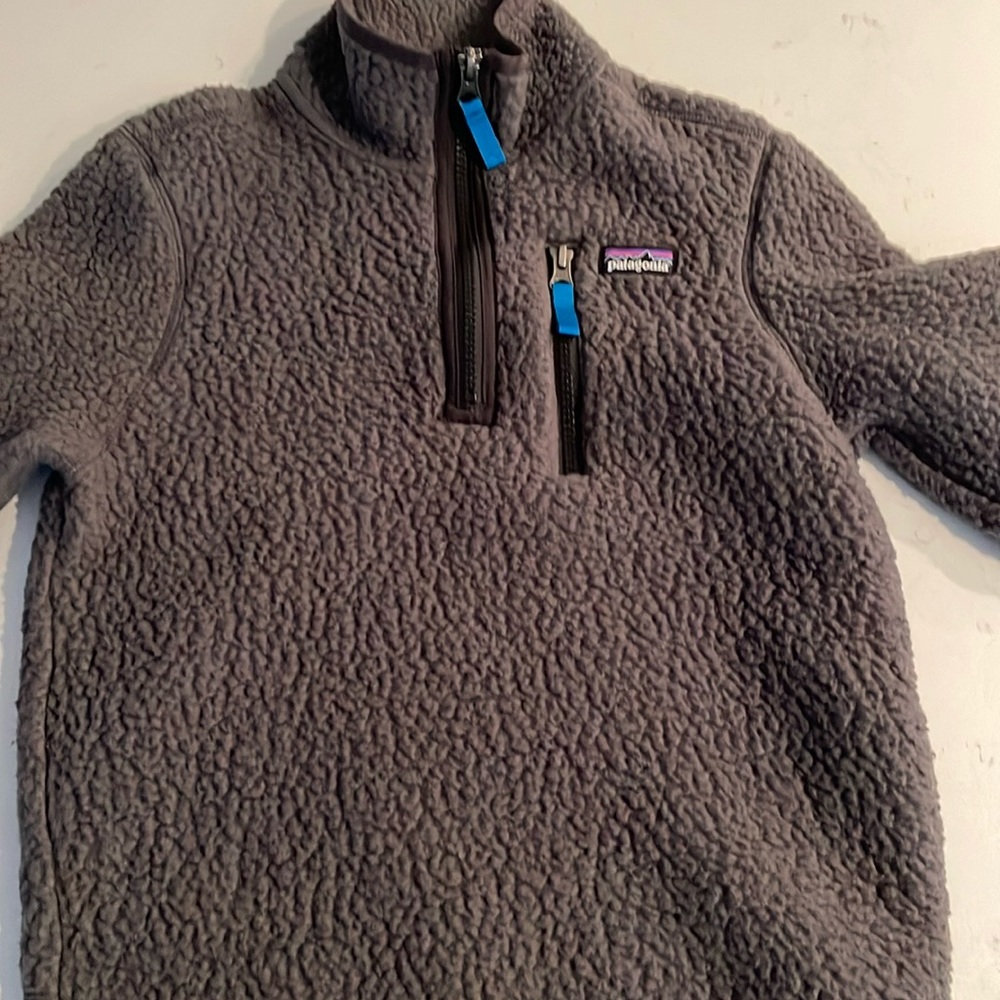 Patagonia fleece coat